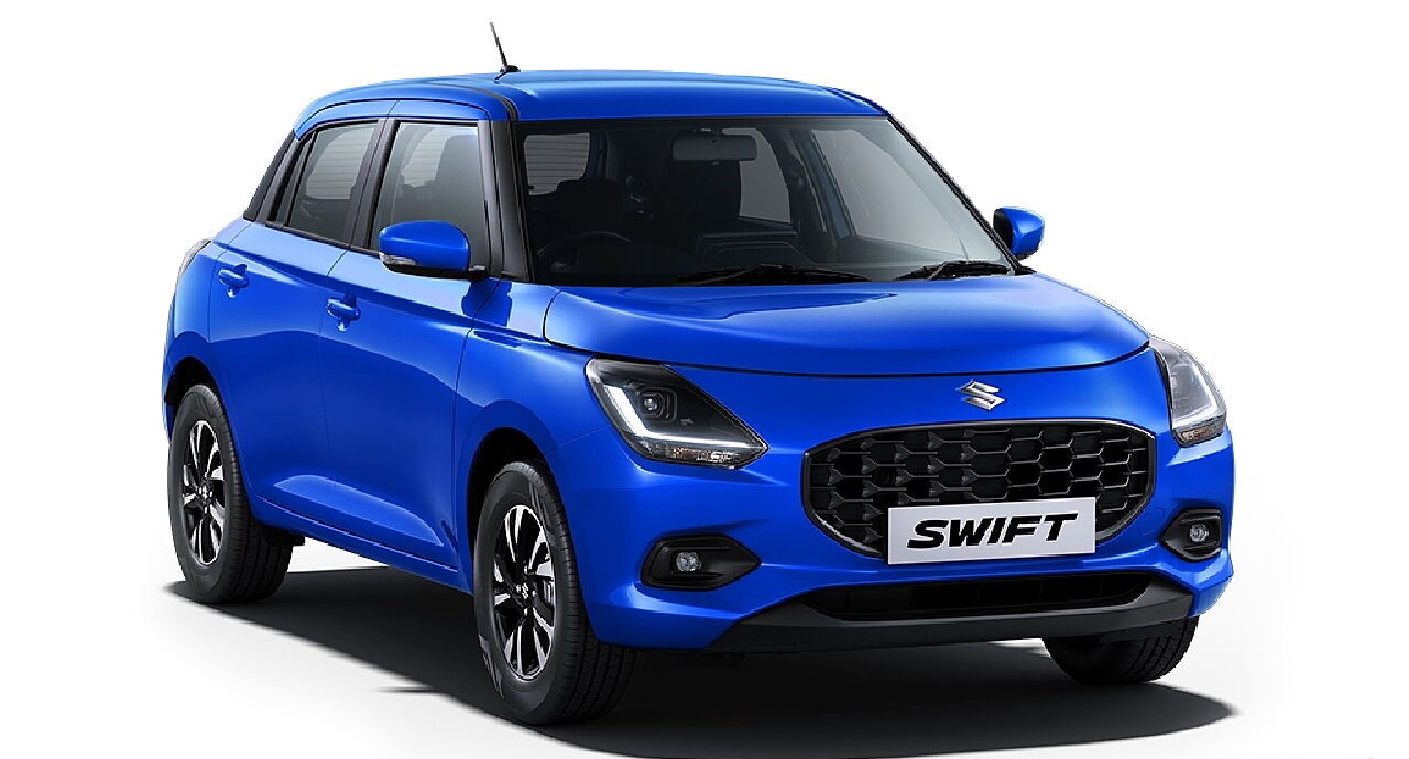 Drive your Prime Luster Blue Maruti SWIFT home from Indus Motors 