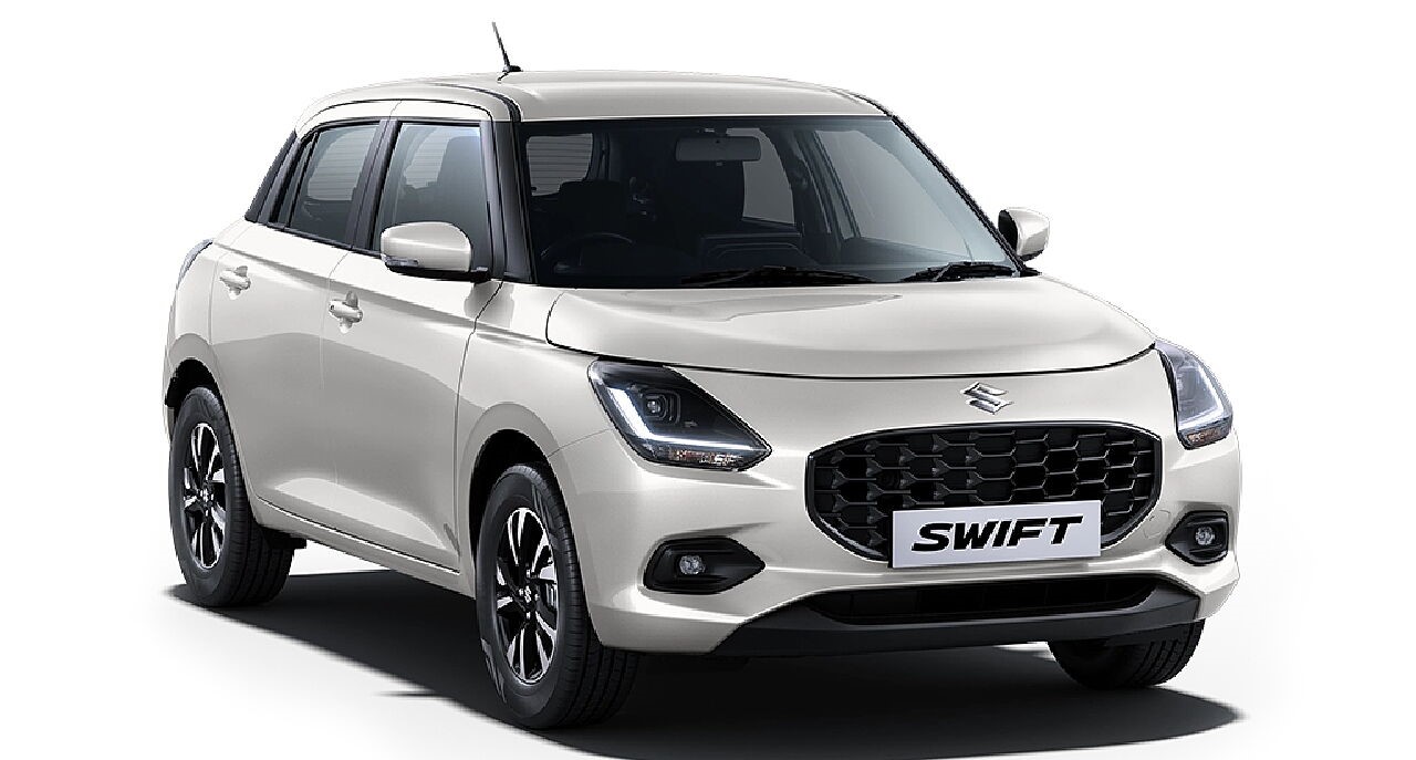 Drive your Pearl Artic white Maruti SWIFT home from Indus Motors 