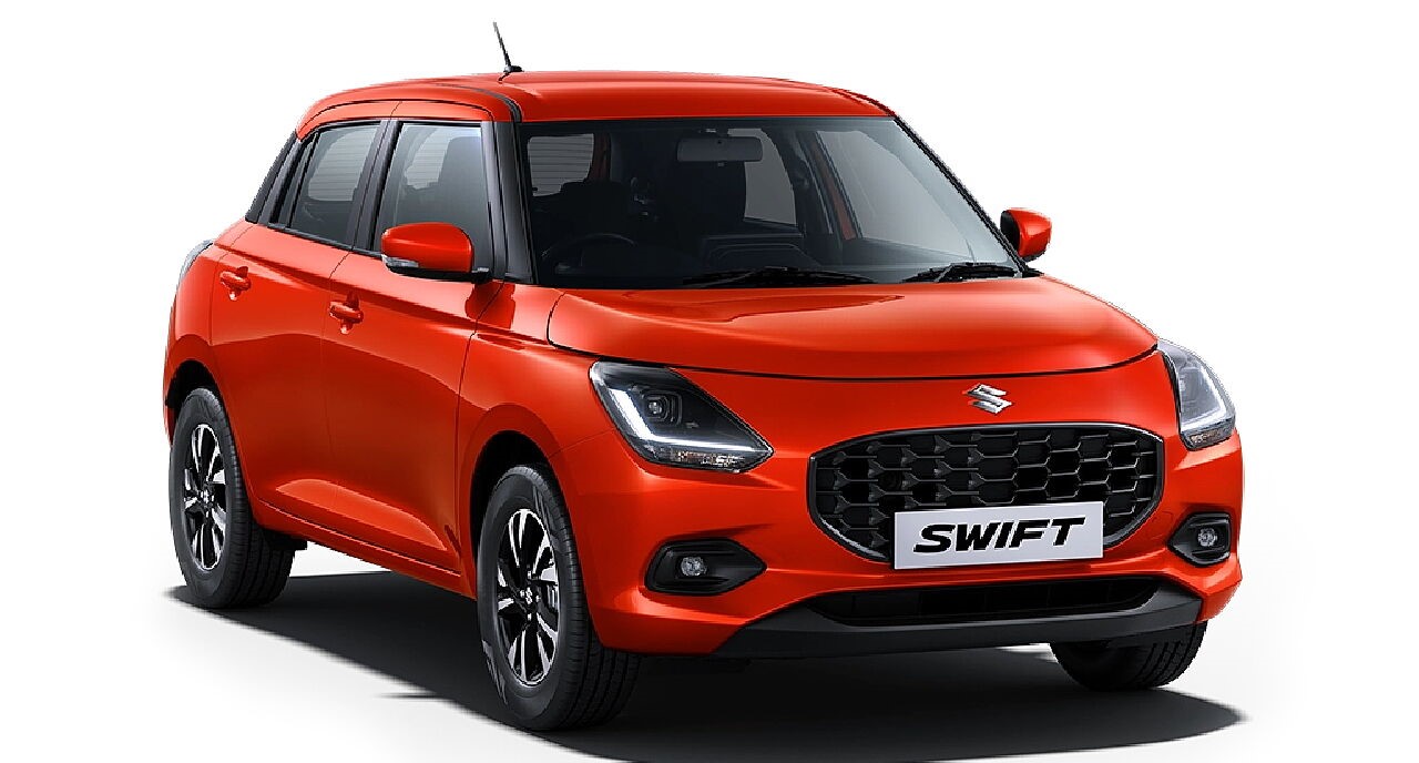 Drive your Novel Orange Maruti SWIFT home from Indus Motors 